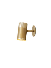 Patrone Recessed Small Wall Lamp, Brass