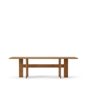 Mio Rectangular Table L240, Oiled Solid Oak, Oiled Oak