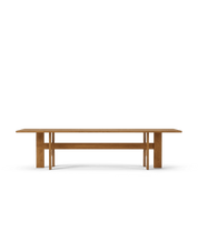 Mio Rectangular Table L300, Oiled Solid Oak, Oiled Oak