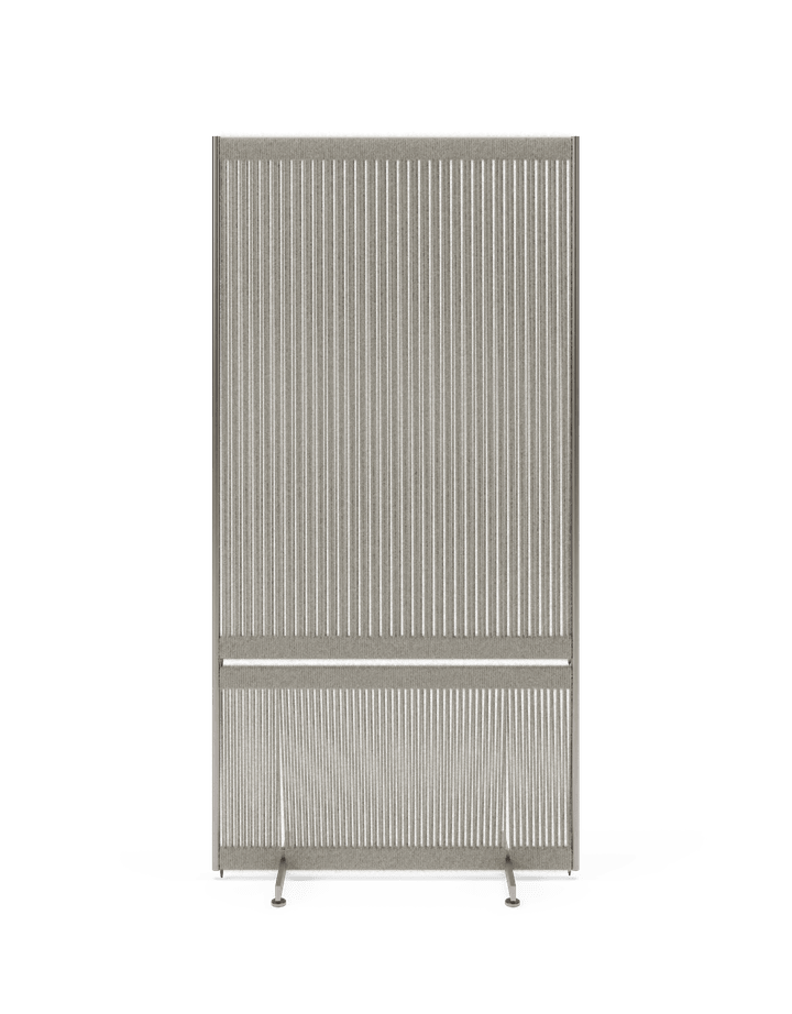 Anto Room Divider High Narrow, Steel/Fair Grey
