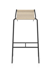 Noel Bar Chair H77, Black/Nature