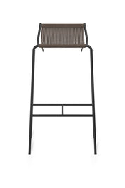 Noel Bar Chair H77, Black/Dark Grey