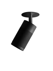 Patrone Recessed Ceiling Light (Clip fit), Black-browned Brass