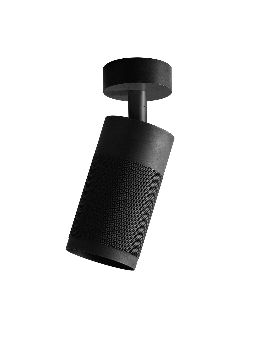 Patrone Canopy Ceiling Light, Black-browned Brass