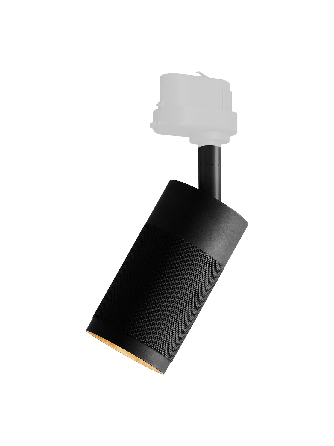 Patrone Ceiling Track Light Fixture, Black-browned Brass