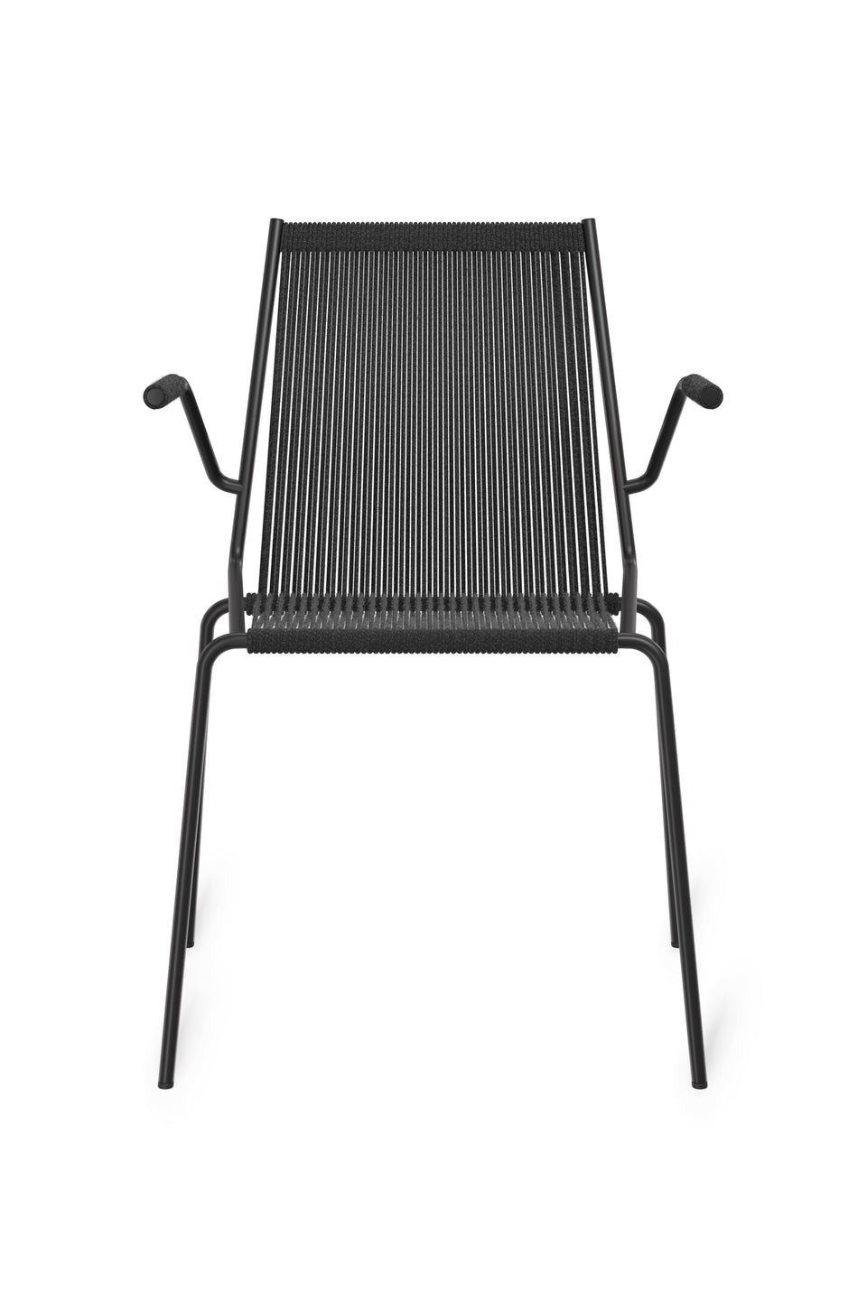 Noel Armrest Chair, Black/Black