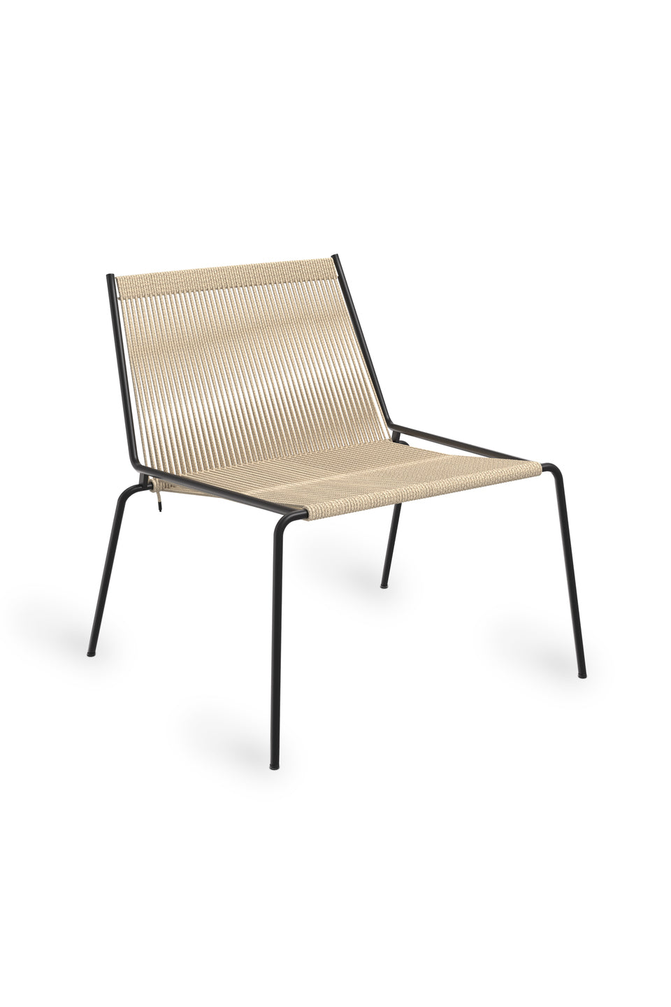 Noel Lounge Chair, Black/Nature