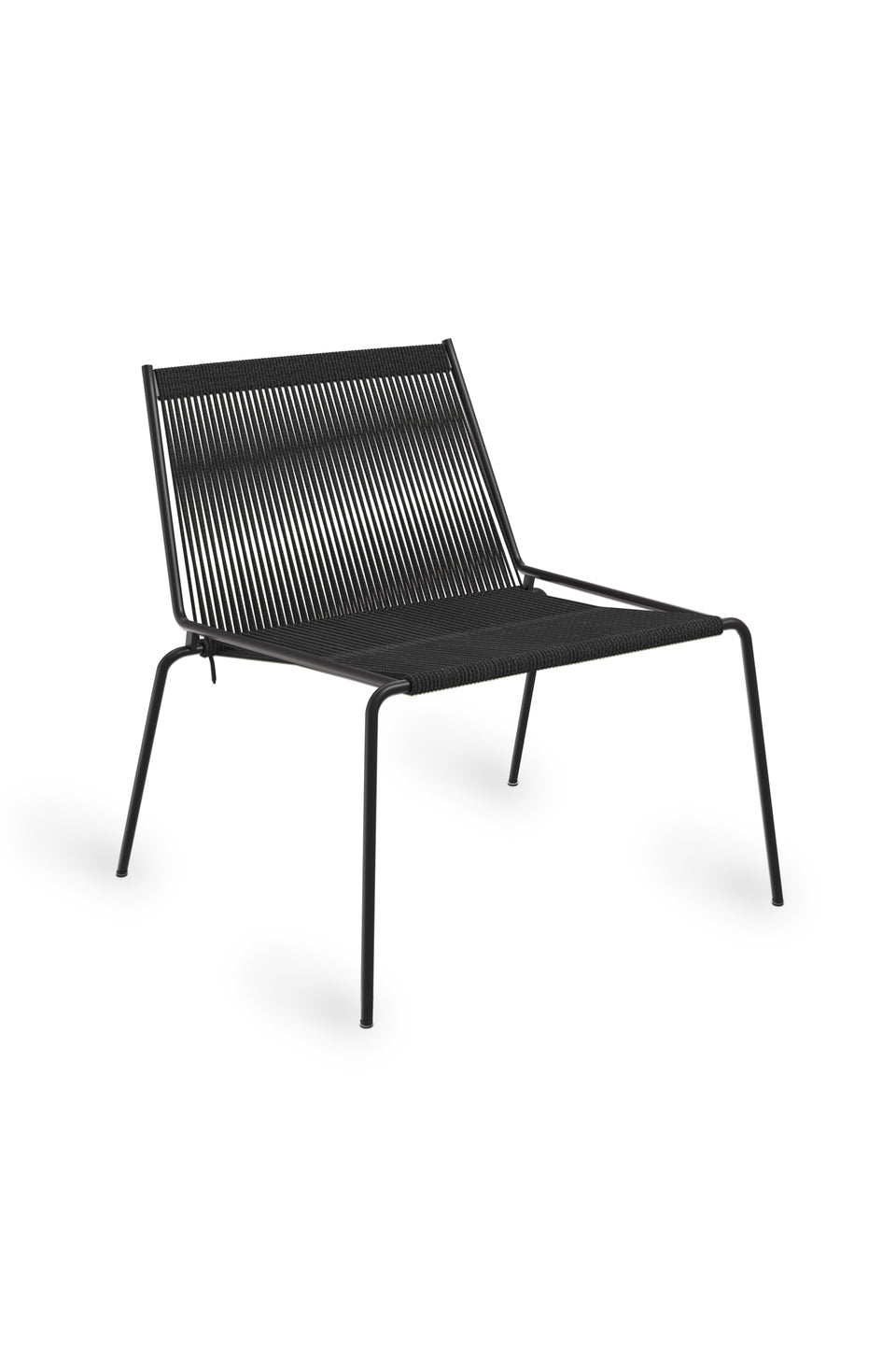 Noel Lounge Chair, Black/Black