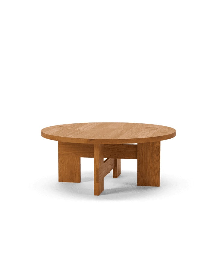 Mio Coffee Table, Oiled Solid Oak, Oiled Oak