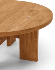 Mio Coffee Table, Oiled Solid Oak, Oiled Oak