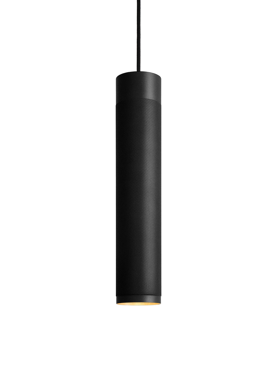 Patrone Large Pendant Lamp, Black-browned Brass