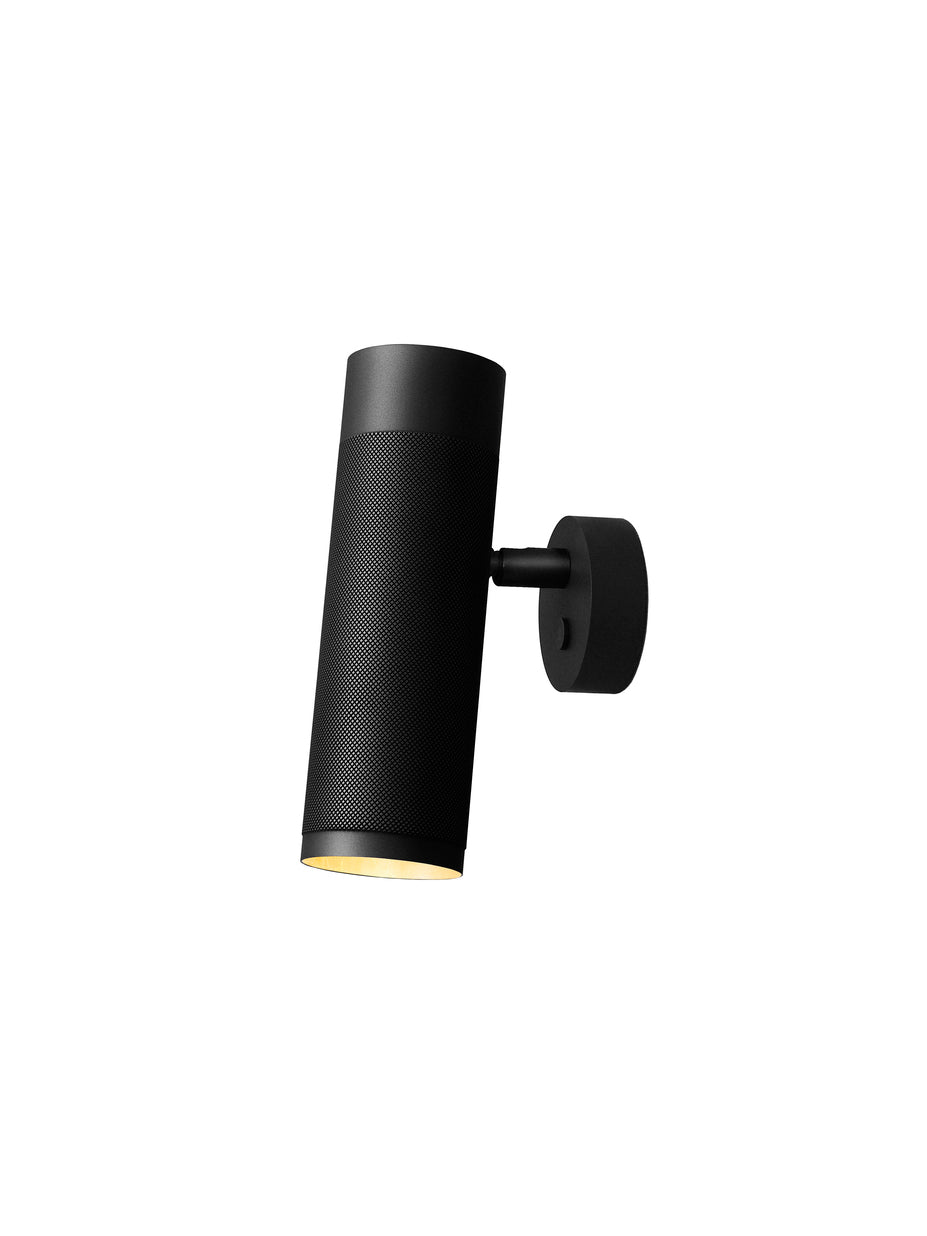 Patrone Wall Lamp, Black-browned Brass