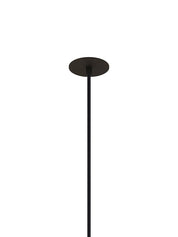 Recessed Ceiling Rose (Box fit), Browned brass/Brass